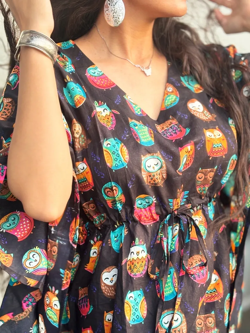 Owl Print Co Ord Set - Alternative View